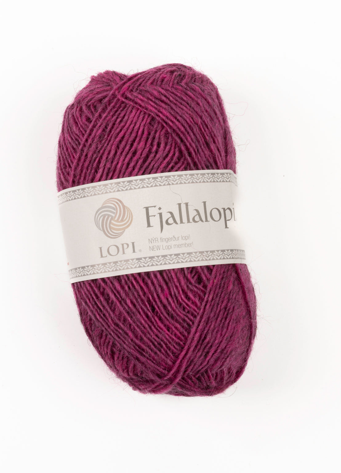 Fjallalopi fra Ístex i farven fuchsia – islandsk uldgarn