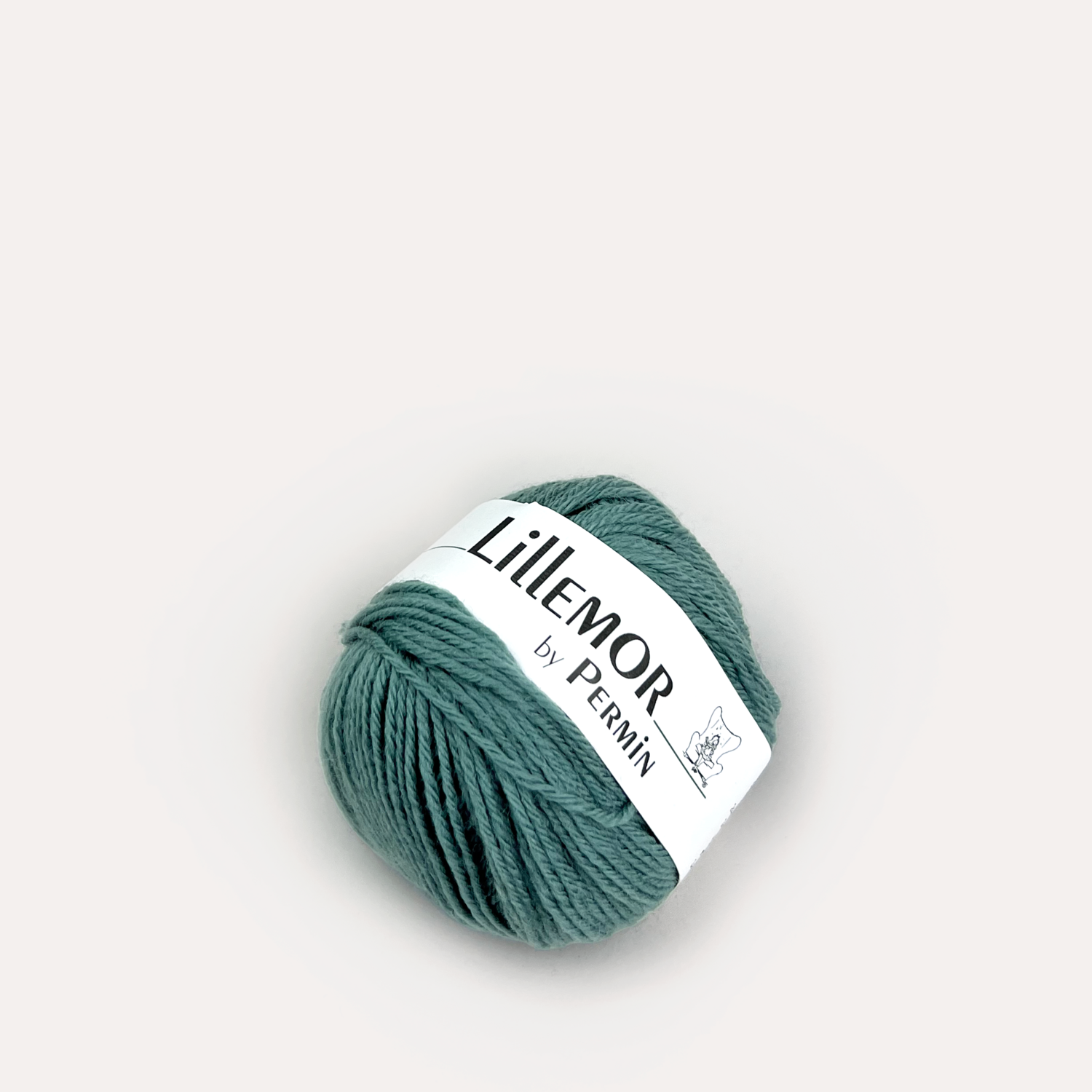 Lillemor by Permin merinouldsgarn i farven patina.