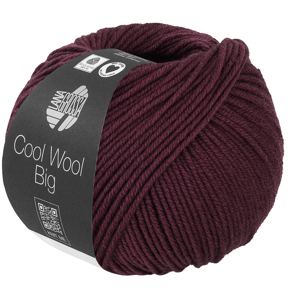 Lana Grossa Cool Wool Big Uni/Melange garnnøgle