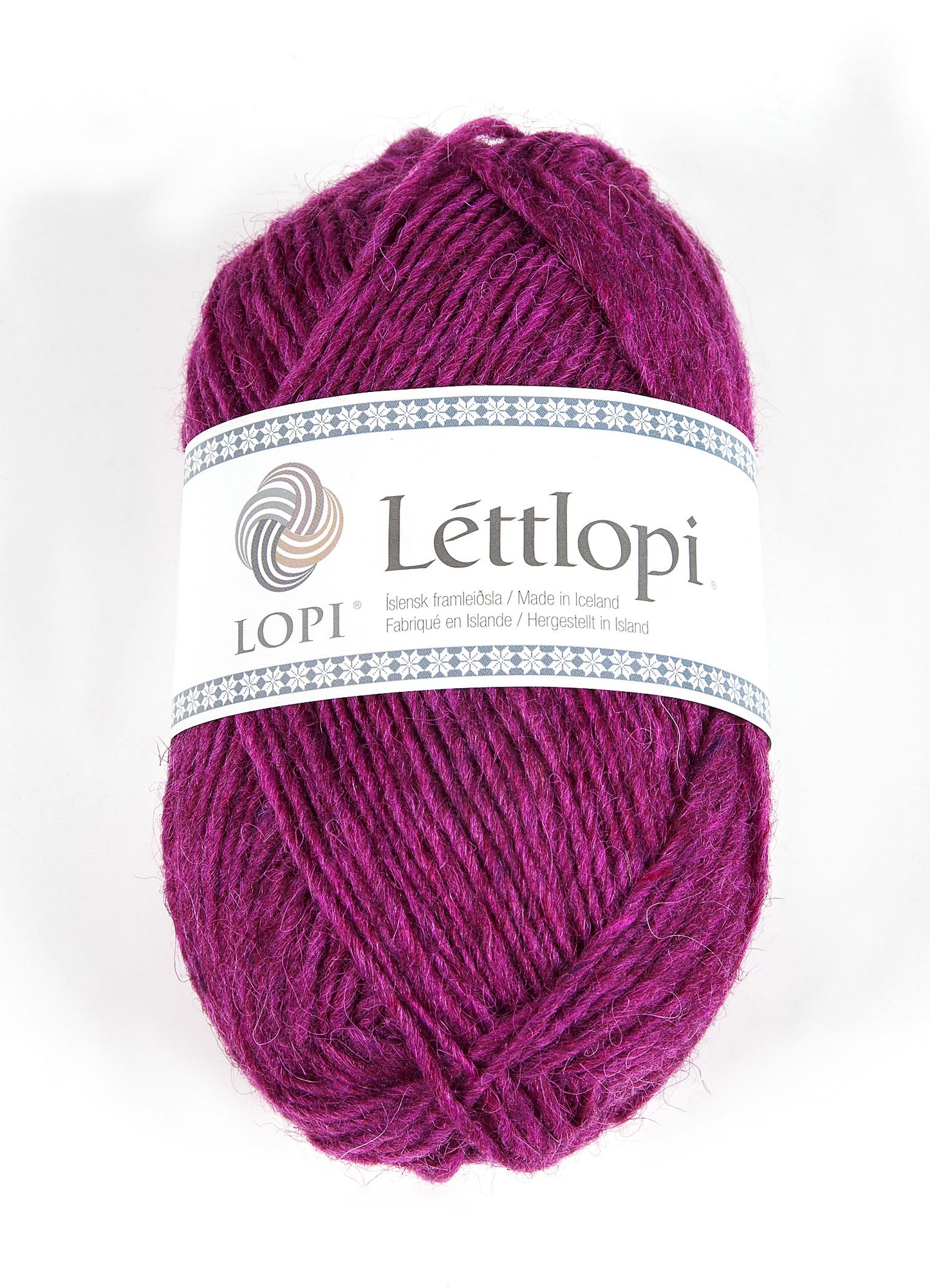 Léttlopi fra Ístex i farven fuchsia – islandsk uldgarn