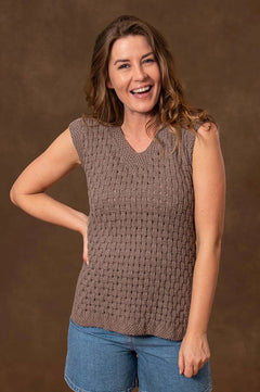 Ellen Top strikket i Cotton 8/4 fra Mayflower