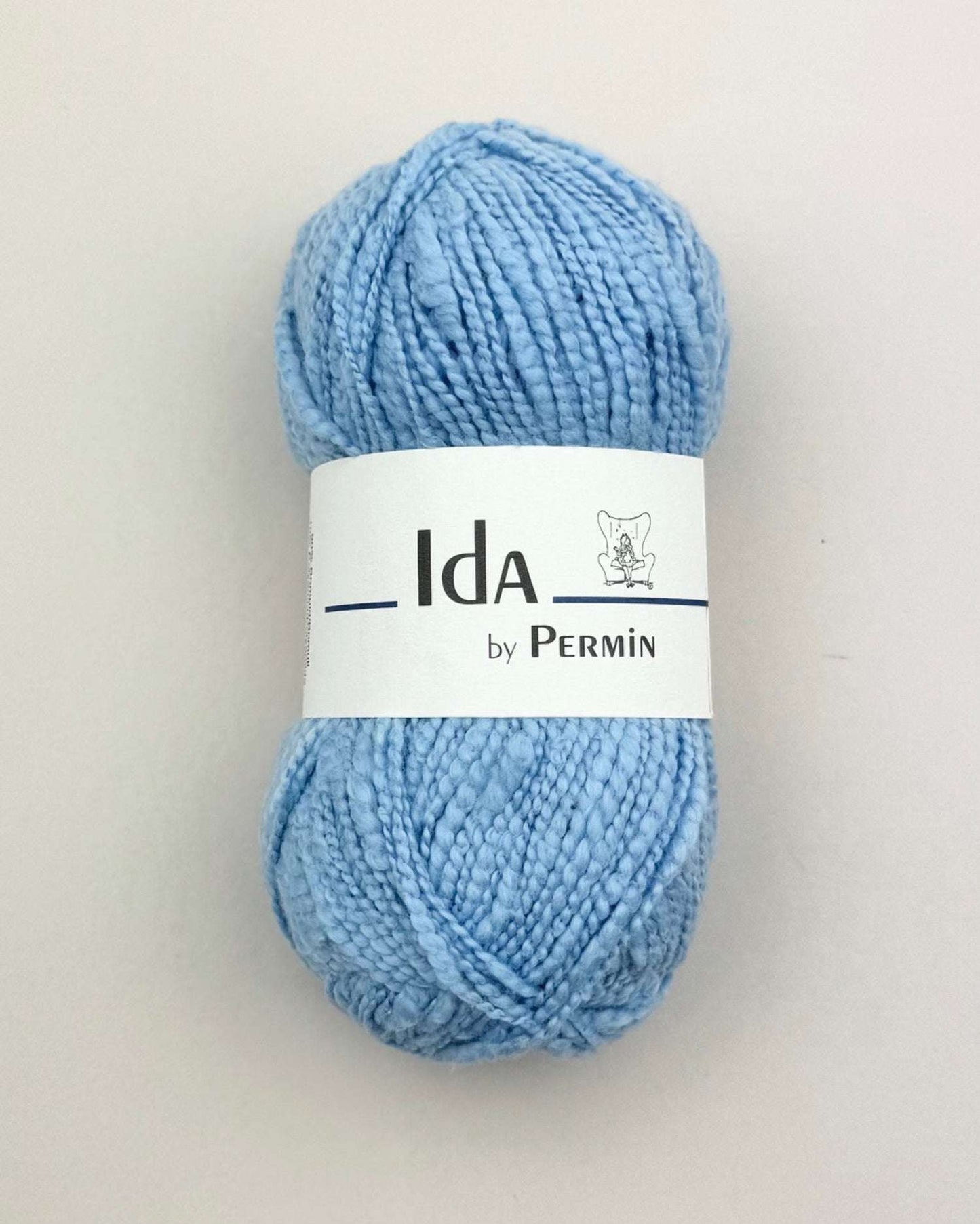 Permin Ida garn til Ida T-shirt kit i farven chambrey blå