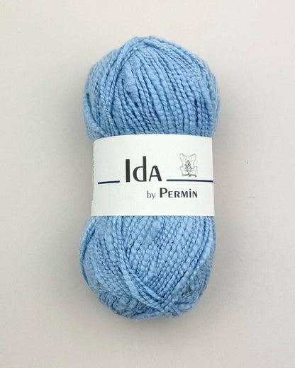 Permin Ida garn til Ida T-shirt kit i farven chambrey blå