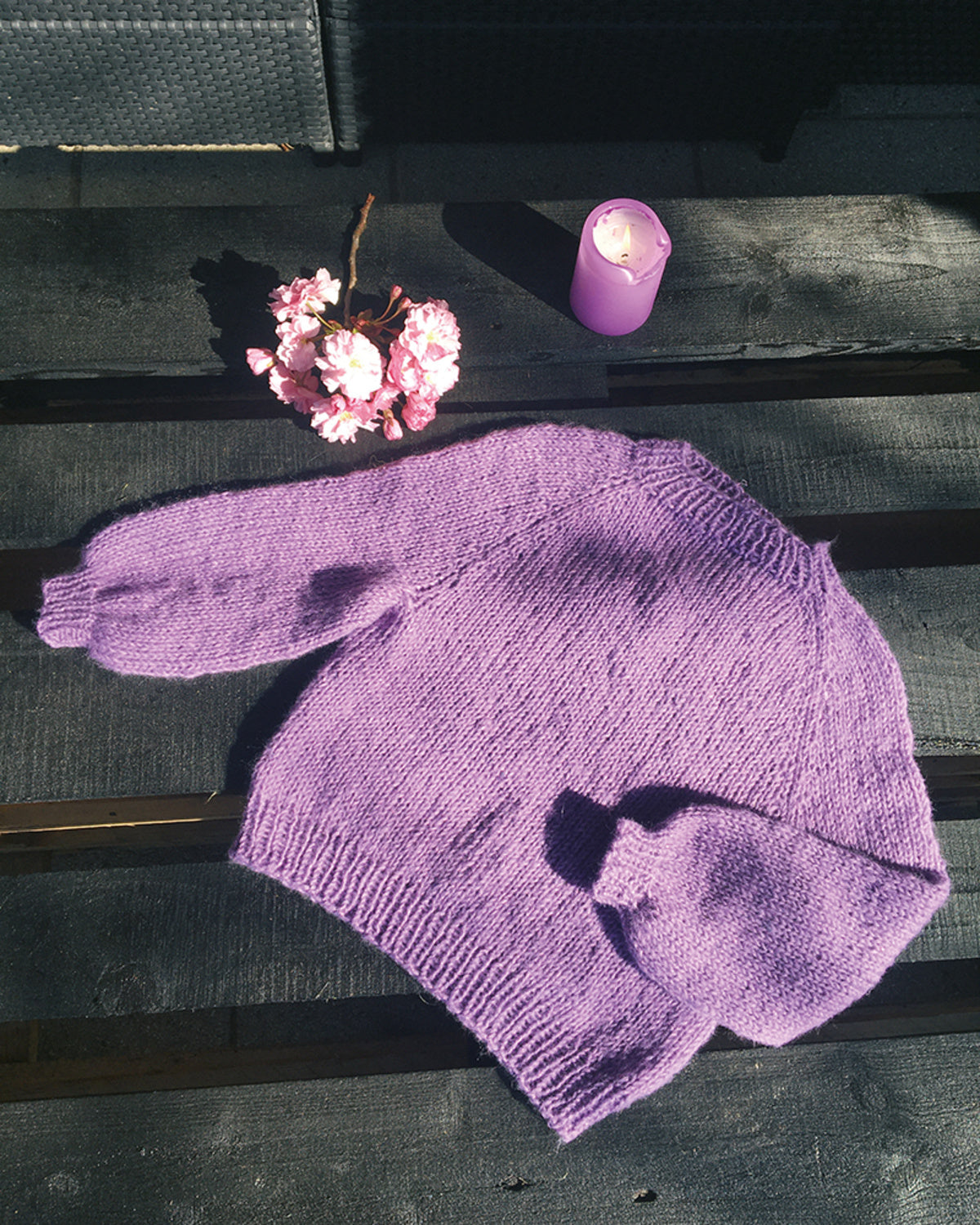 Raglanbluse til børn i creative Fluffily.