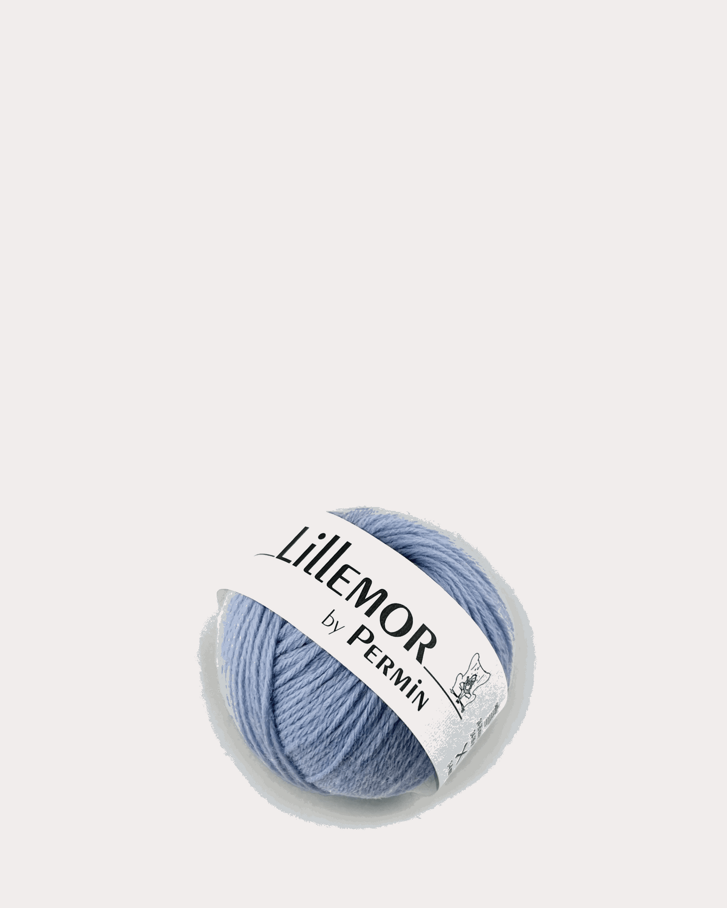 Garn til Let Loose Cardigan i farven babyblue.
