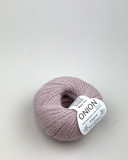 T-shirt med hulmønster - Alpaca