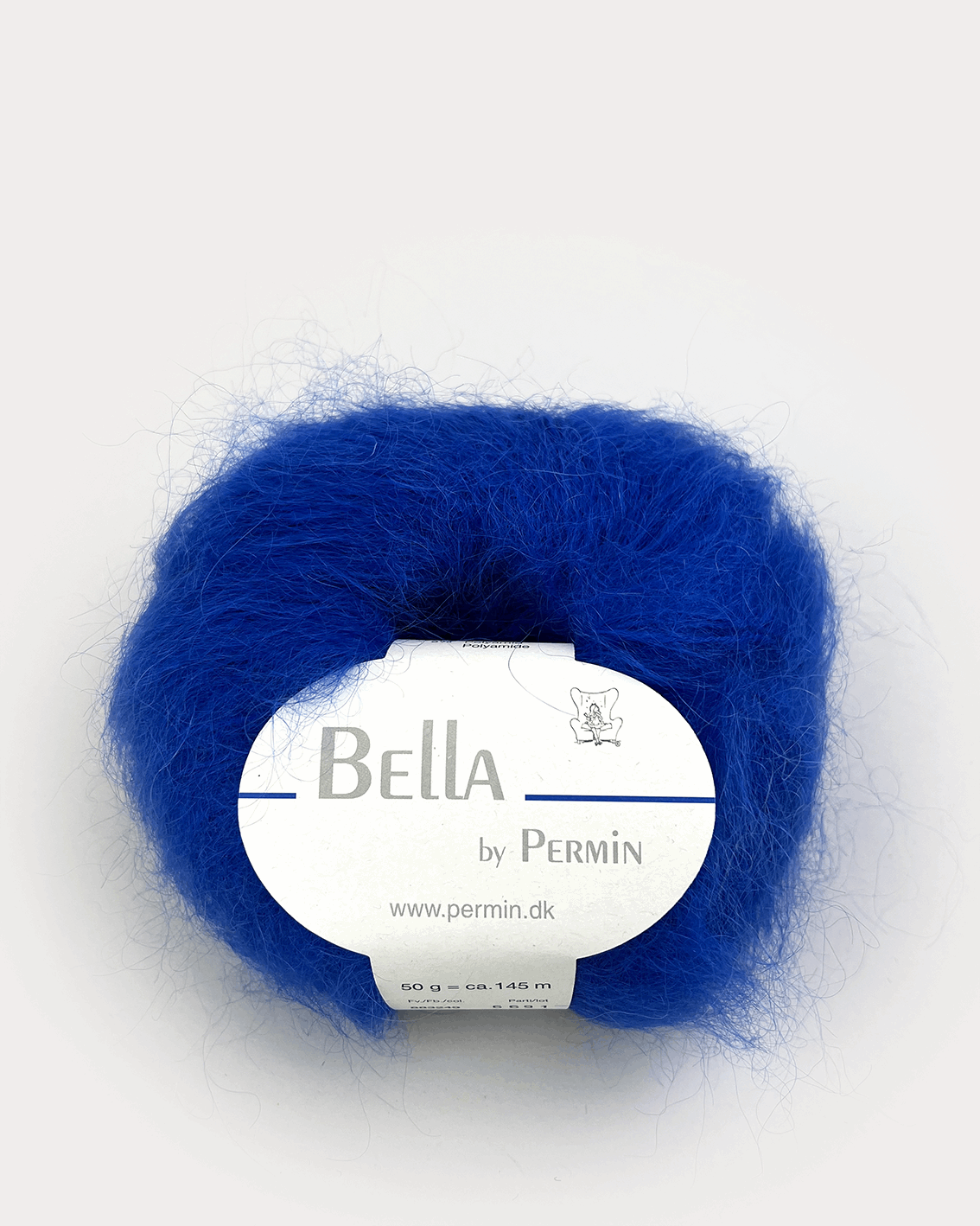 Bella garn til Sigga Sweater kit i farven kobolt