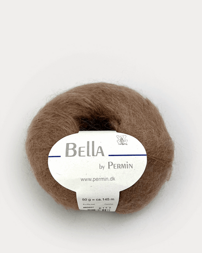 Bella garn til Sigga Sweater kit i farven kamel