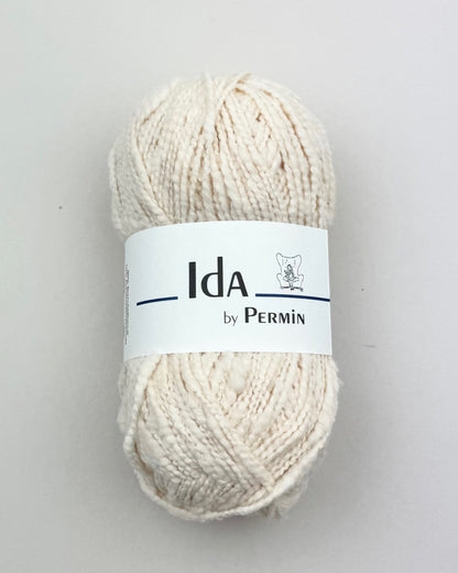 Permin Ida garn til Ida T-shirt kit i farven nude.