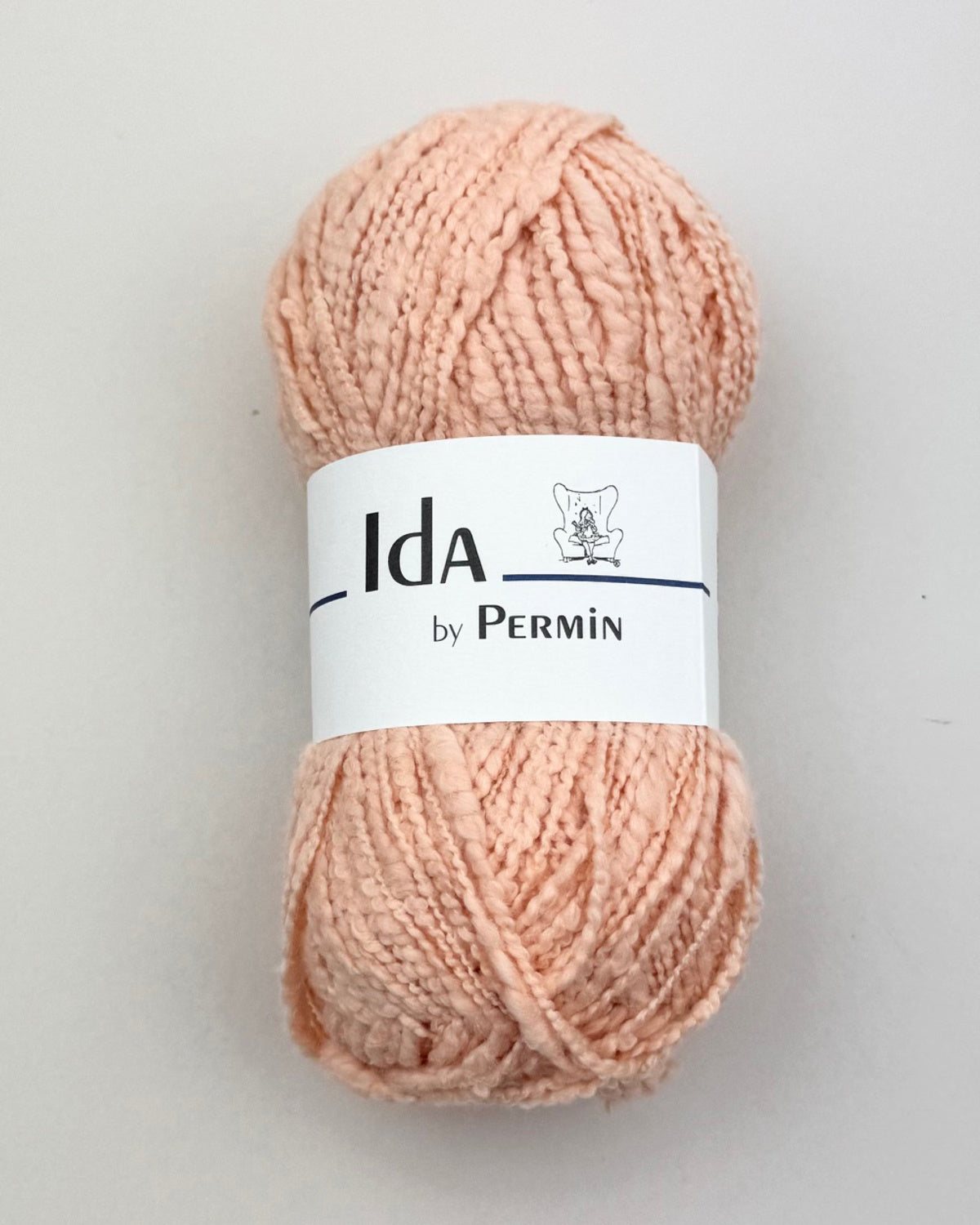 Permin Ida garn til Ida T-shirt kit i farven ferskenblomst.