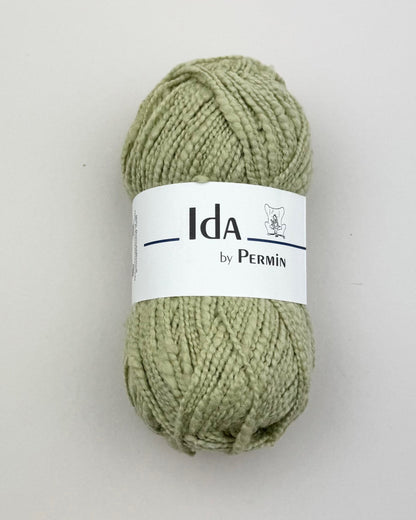 Permin Ida garn til Ida T-shirt kit i farven smørblomst.