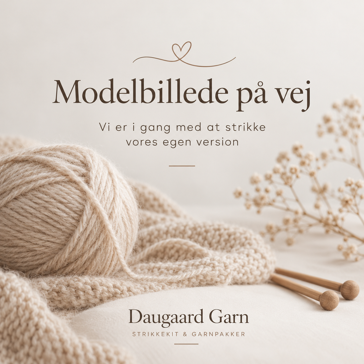 Foto på vej – Selmas Sovedragt garnpakke i ONIONKnit No. 4