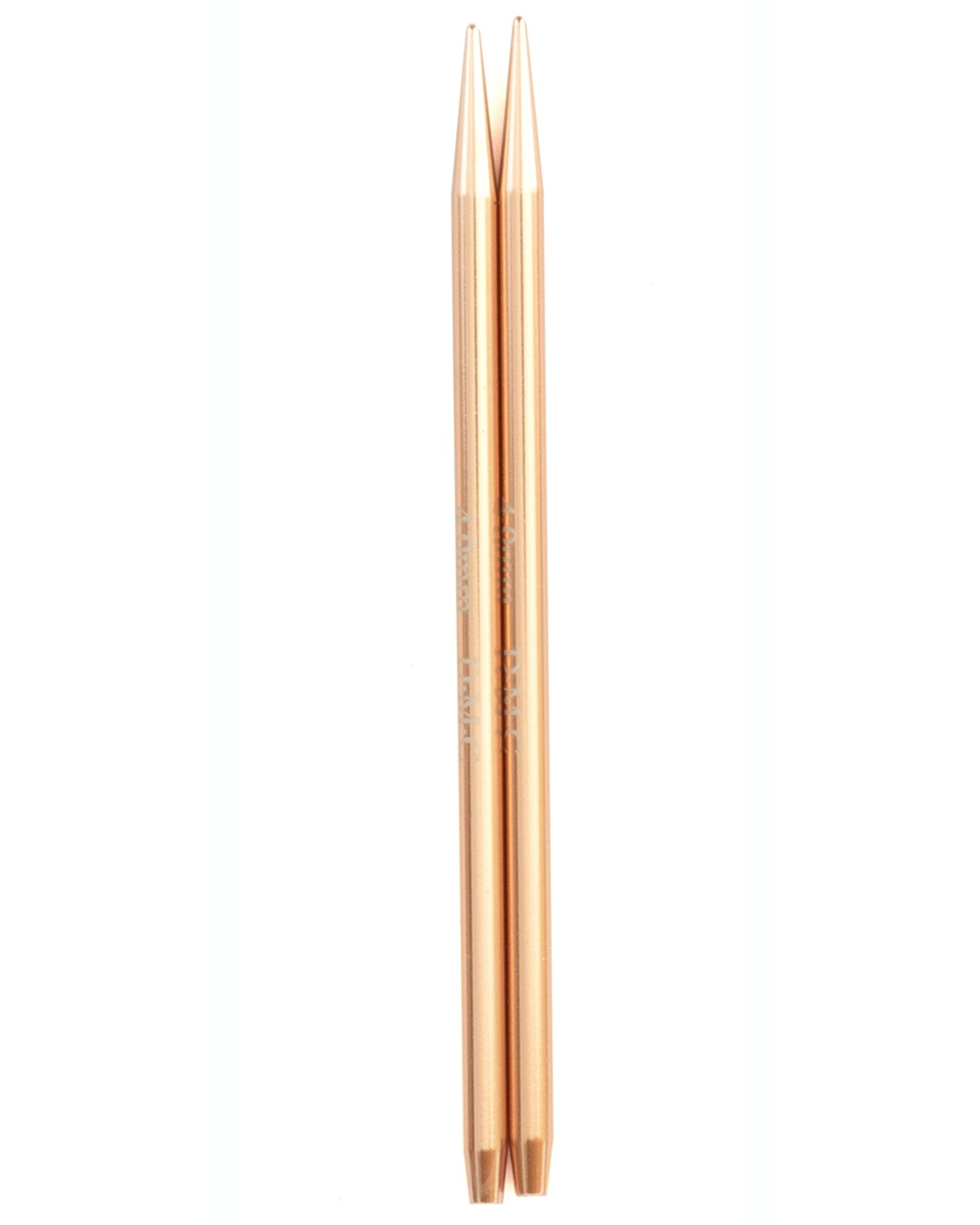 DMC Rose Gold udskiftelige rundpinde –  strikkepinde i rose gold