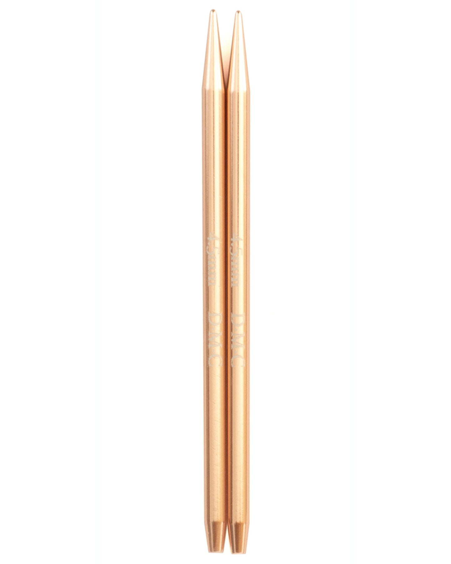 DMC Rose Gold udskiftelige rundpinde –  strikkepinde i rose gold
