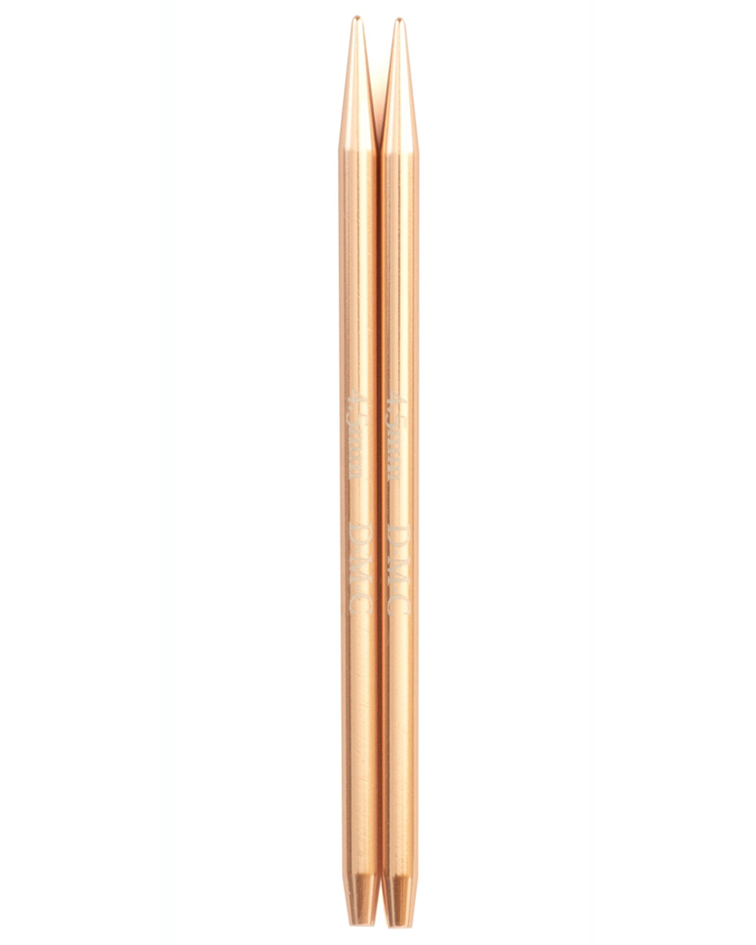 DMC Rose Gold udskiftelige rundpinde –  strikkepinde i rose gold