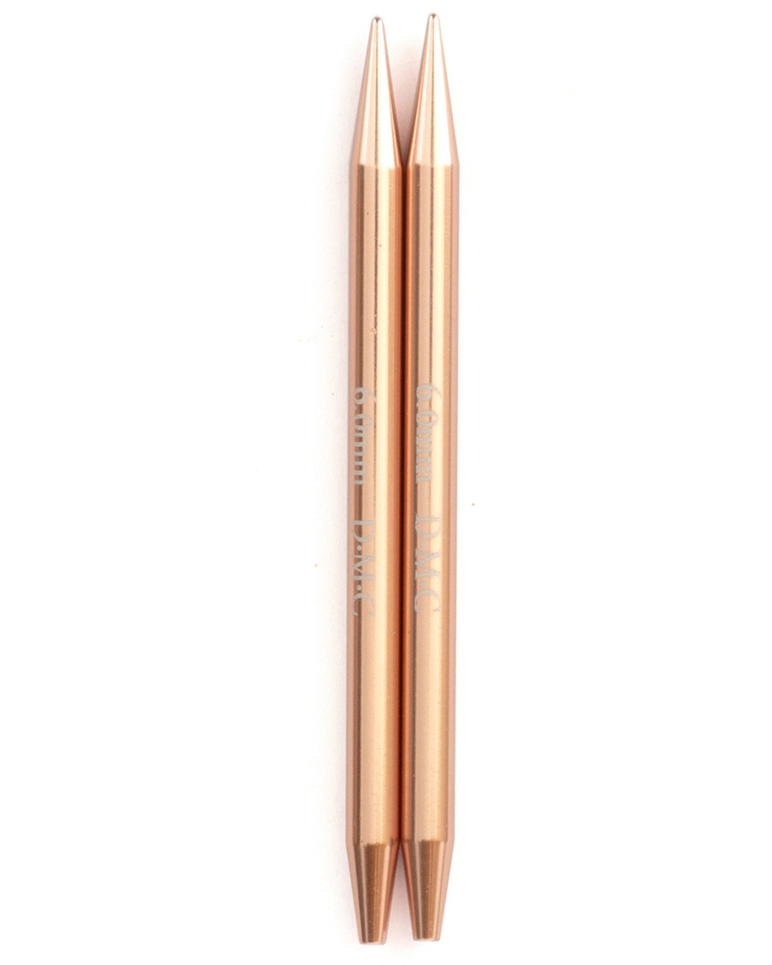 DMC Rose Gold udskiftelige rundpinde –  strikkepinde i rose gold