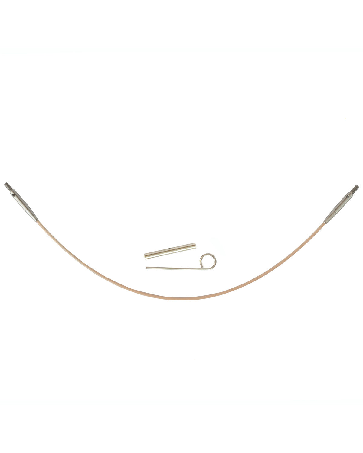 DMC Rose Gold wire til udskiftelige rundpinde med strammenøgle og forbinder