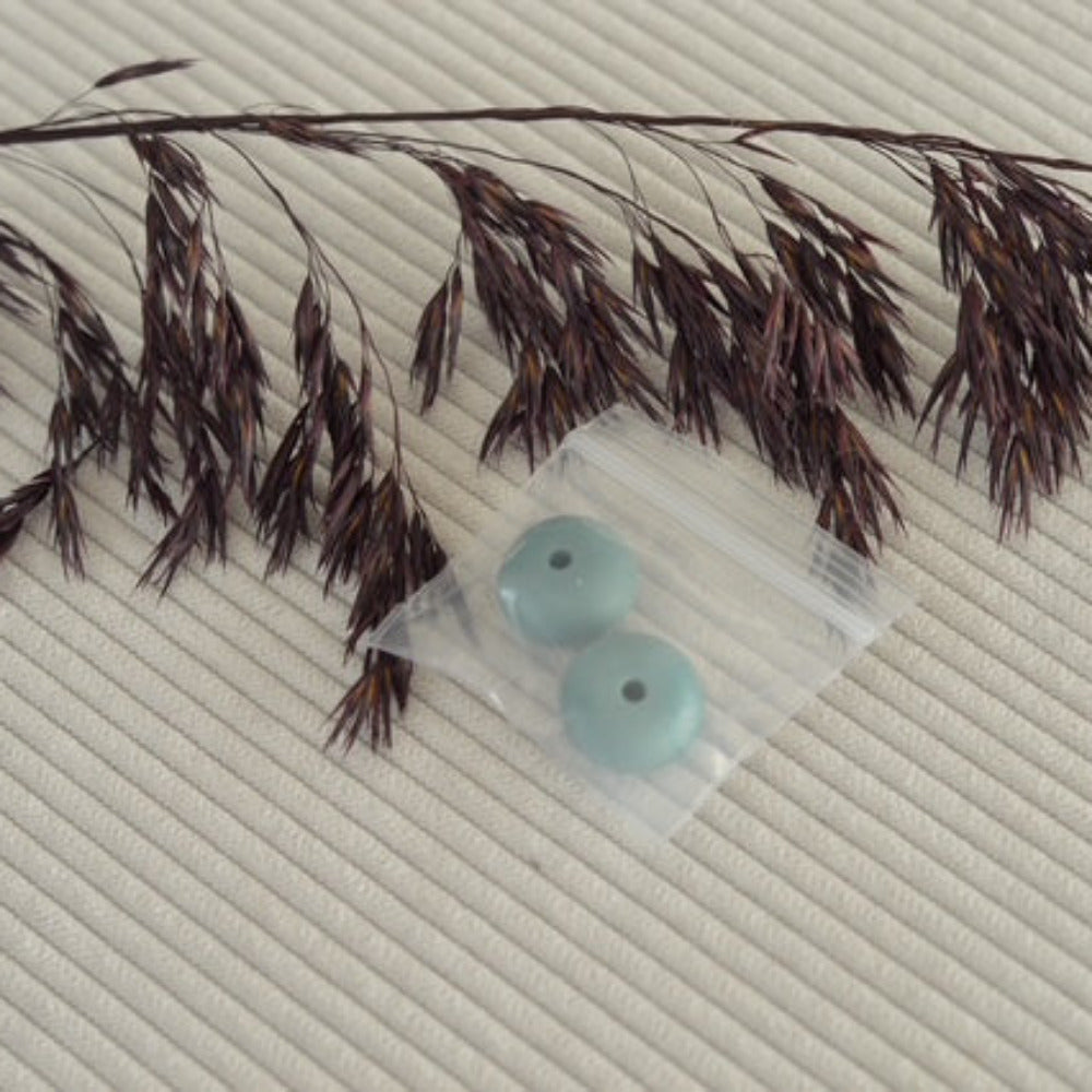 Ovale maskestoppere i silikone fra Markers & Pearls til strikkepinde