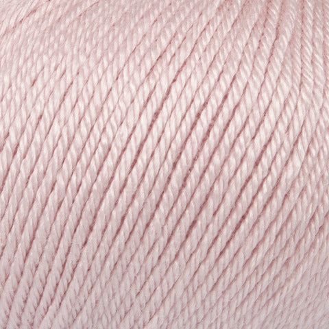 Nærbillede af Mayflower Premium Merino Silk i farven sart rosa